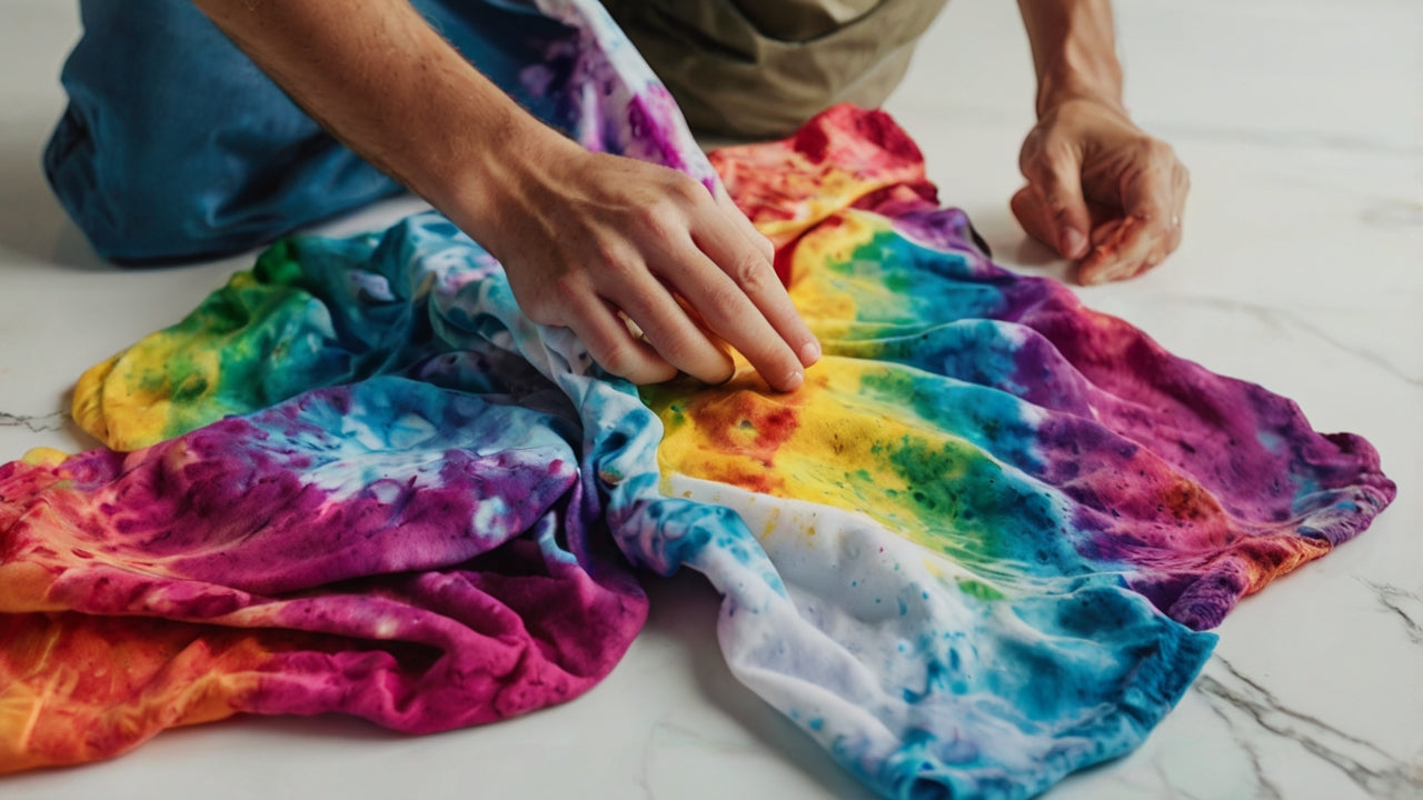 A Colorful Journey: Mastering the Art of Tie-Dyeing Your Own Socks