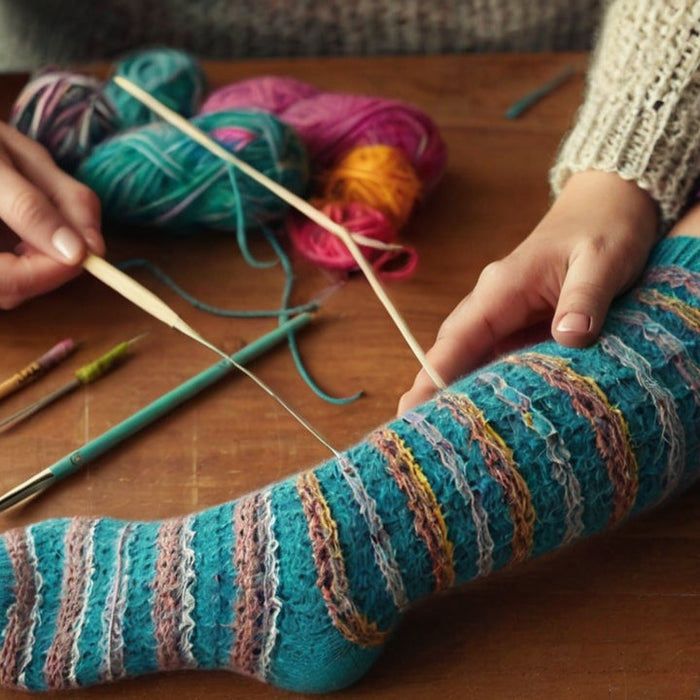 An Easy-to-Follow Guide for Crafting Your Own Cozy Knee Socks