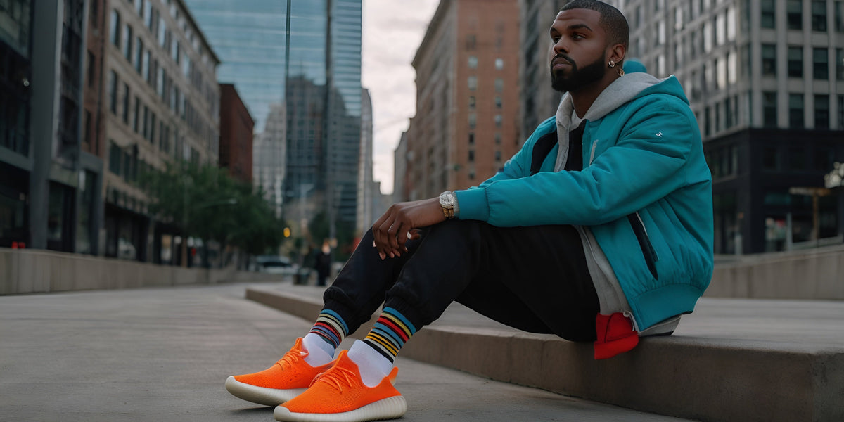 socks to wear with yeezys