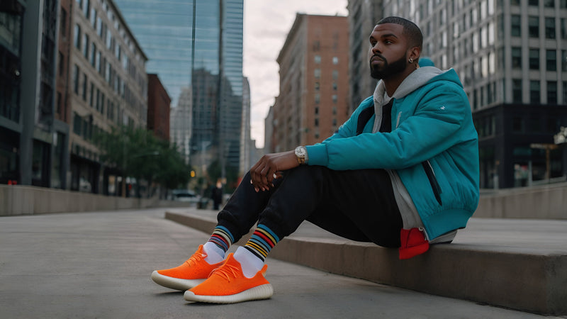 socks to wear with yeezy 350