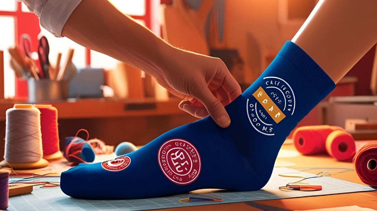 Crafting Custom Socks: A Comprehensive Guide to Logo Design on Socks ...