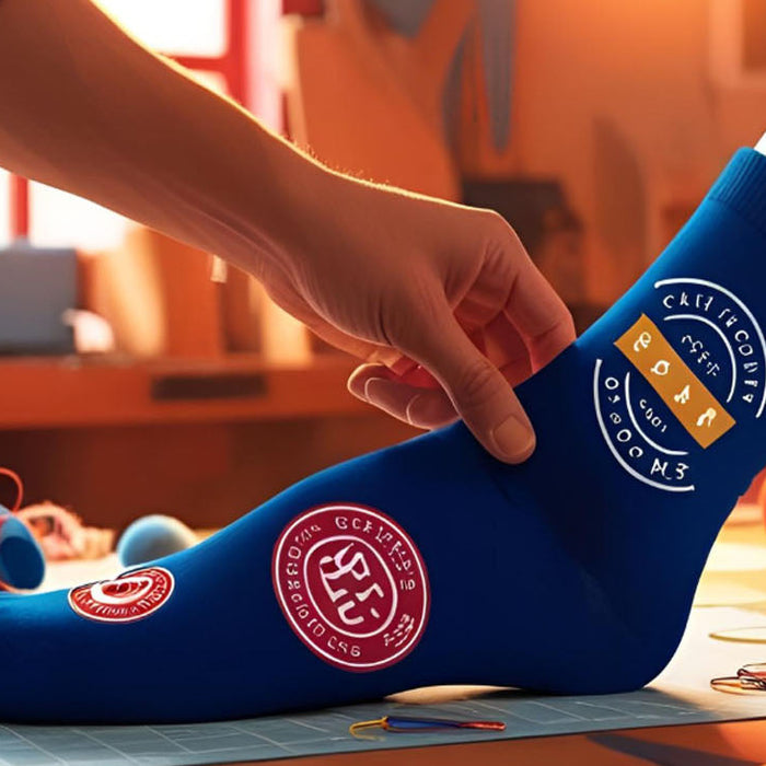 Crafting Custom Socks: A Comprehensive Guide to Logo Design on Socks