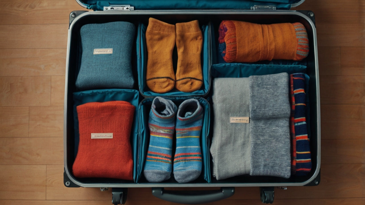 Mastering Space: 4 Innovative Methods to Roll Socks for Travel