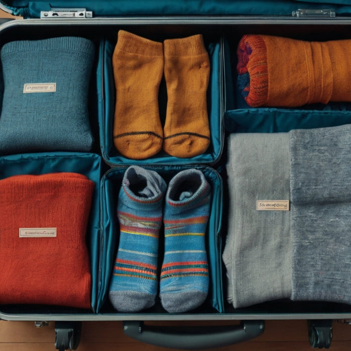 Mastering Space: 4 Innovative Methods to Roll Socks for Travel
