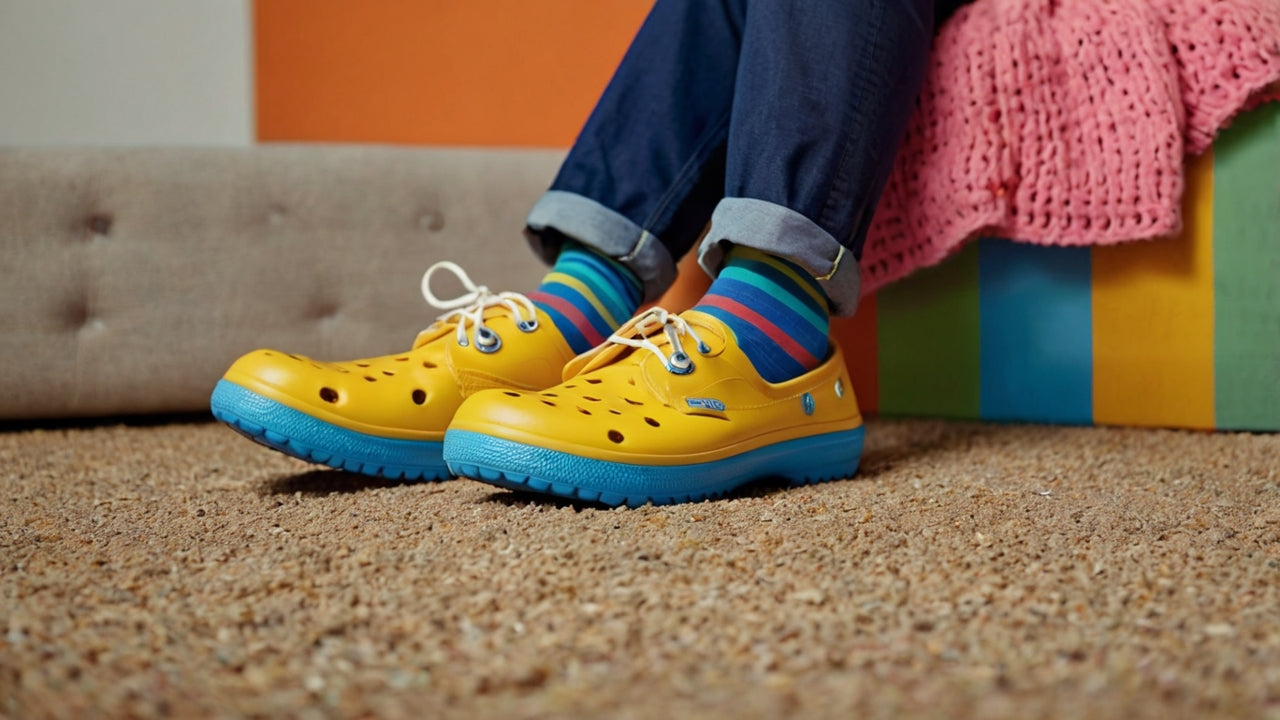 Stylishly Sock It to Them: 5 Chic Ways to Rock Crocs with Socks — Sockfly