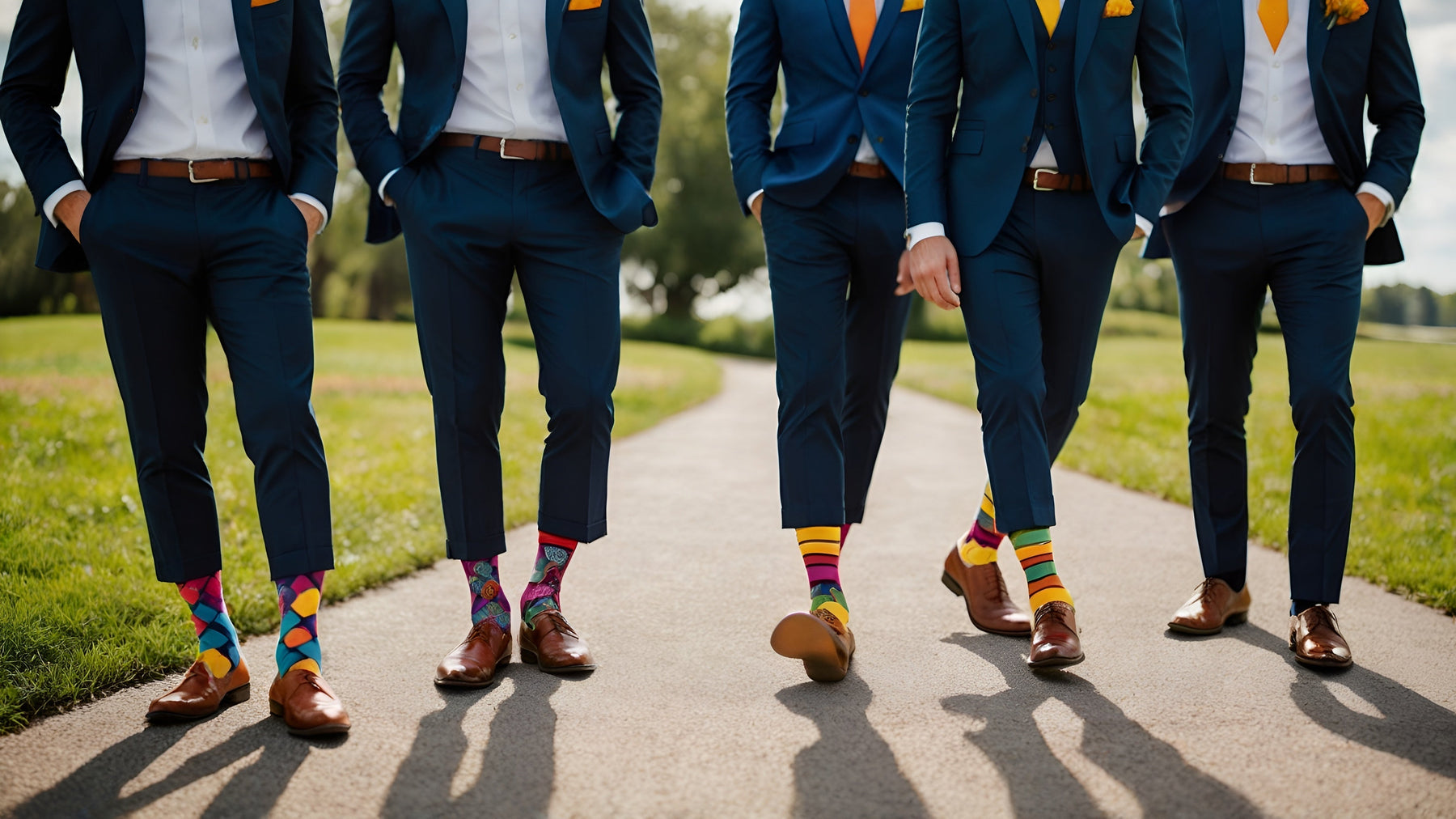 Stylish Groomsmen Socks Your Friends Will Adore