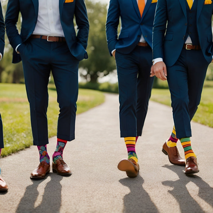Stylish Groomsmen Socks Your Friends Will Adore