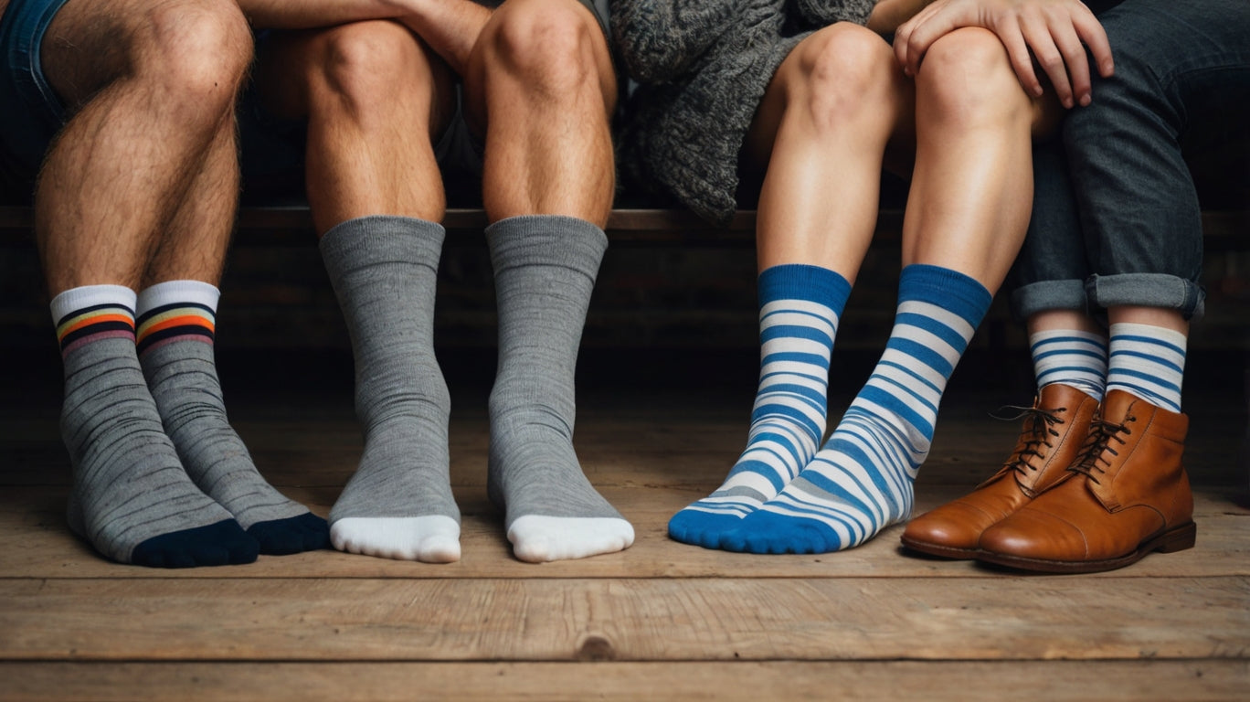 The Great Sock Showdown: Crew Socks vs. Ankle Socks – Which Style Comes Out on Top?