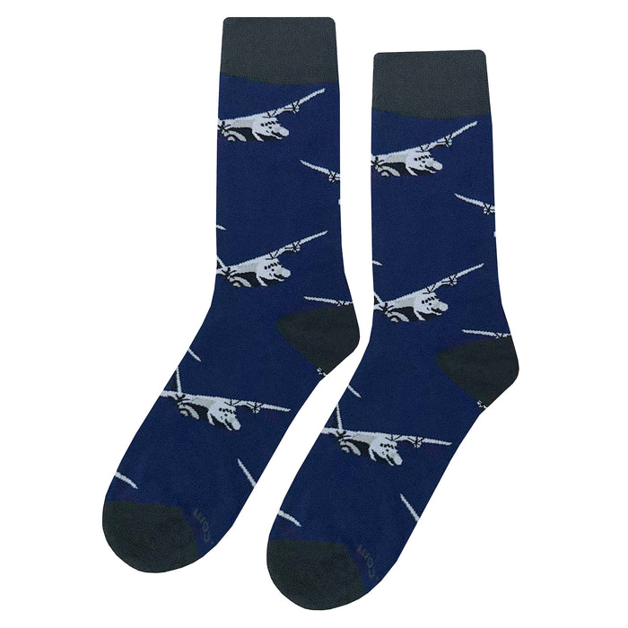 AC-130 Airplane Socks Sockfly 1