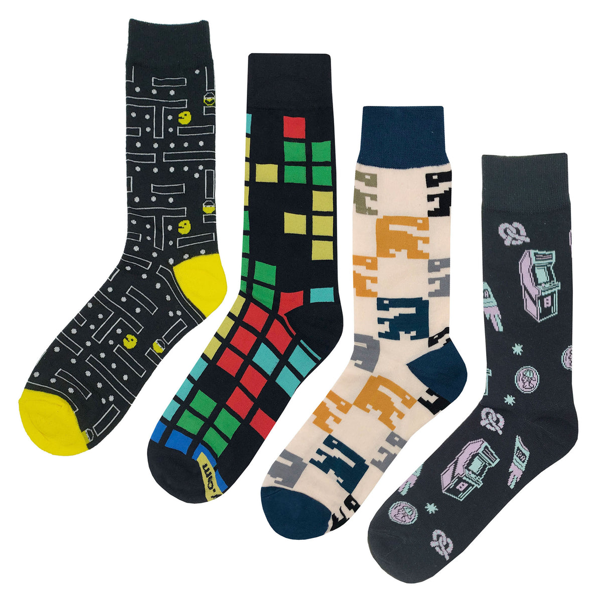 Arcade Socks 4 Pack - Fun and Crazy Socks at Sockfly.com
