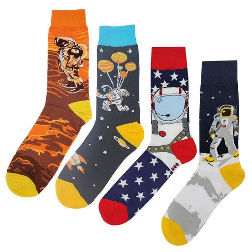 Astronaut Socks 4 Pack Sockfly