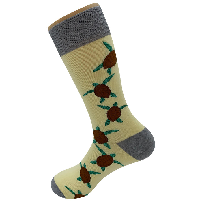 Beach Turtle Socks - Fun and Crazy Socks at Sockfly.com