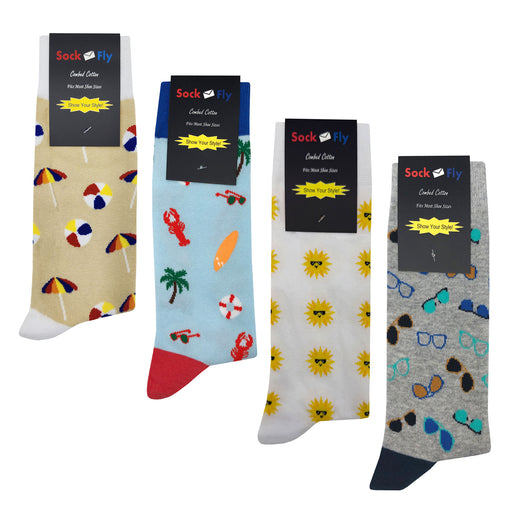 Beach Socks 4 Pack Sockfly 2