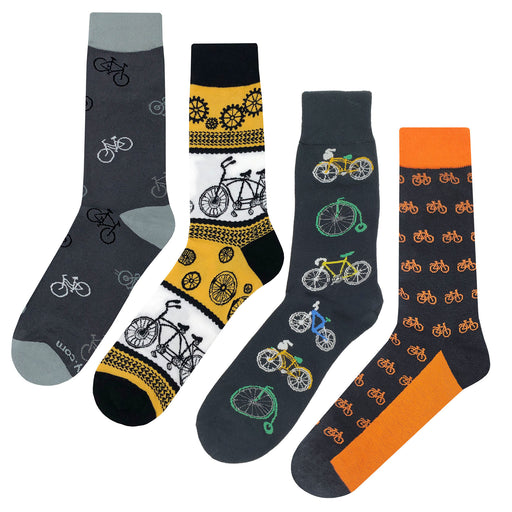 Bicycle Socks 4 Pack Sockfly