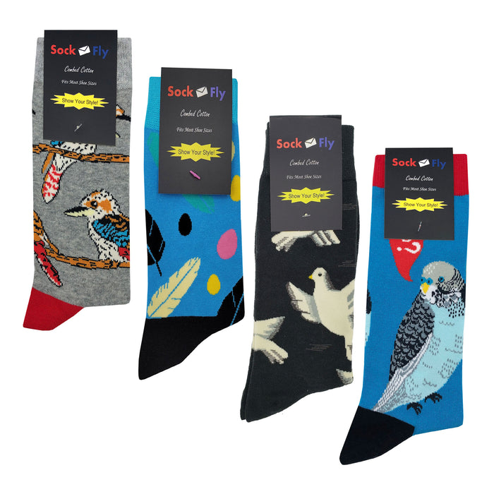 Bird Socks 4 Pack Sockfly 2