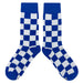 Blue White Checker Socks Sockfly 2