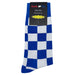 Blue White Checker Socks Sockfly 4