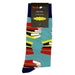 Books Stack Blue Socks Sockfly 4