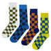 Checker Socks 4 Pack #2 Sockfly