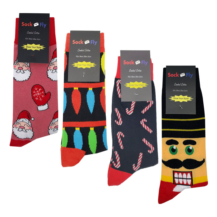 Christmas Socks 4 Pack #2 Sockfly 2