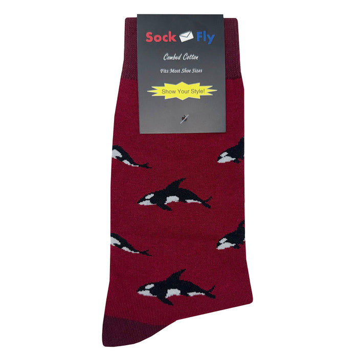 Classic Killer Whale Socks Sockfly 4