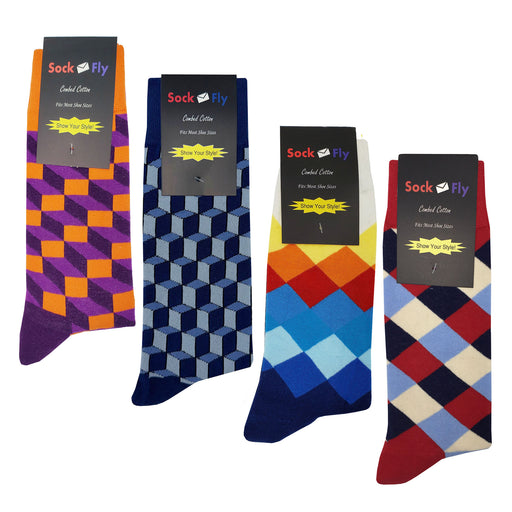Diamond Socks 4 Pack Sockfly 2