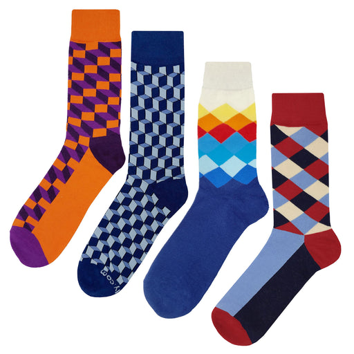 Diamond Socks 4 Pack Sockfly