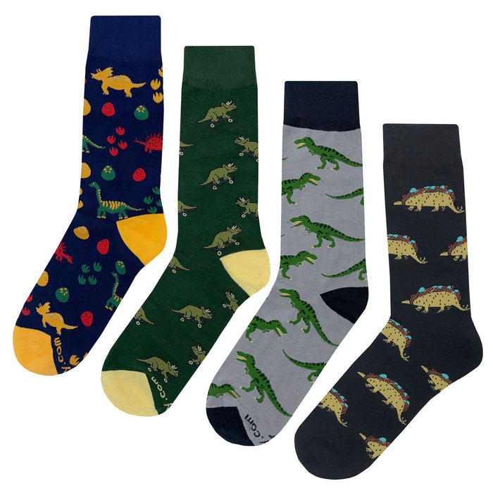 Dinosaur Socks 4 Pack #3 Sockfly