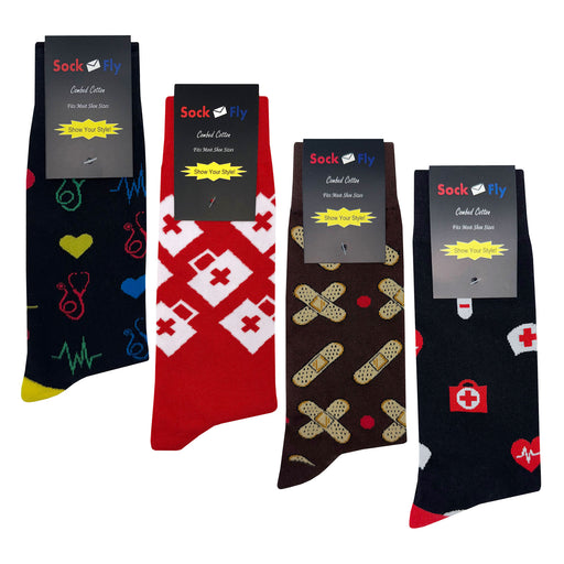 Doctor Man Socks 4 Pack Sockfly 2