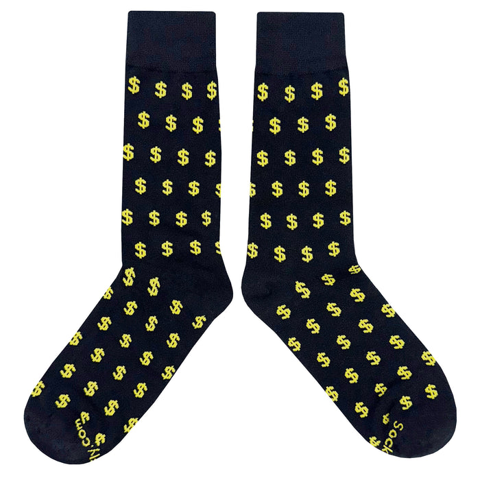Dollar Sign Socks Sockfly 2