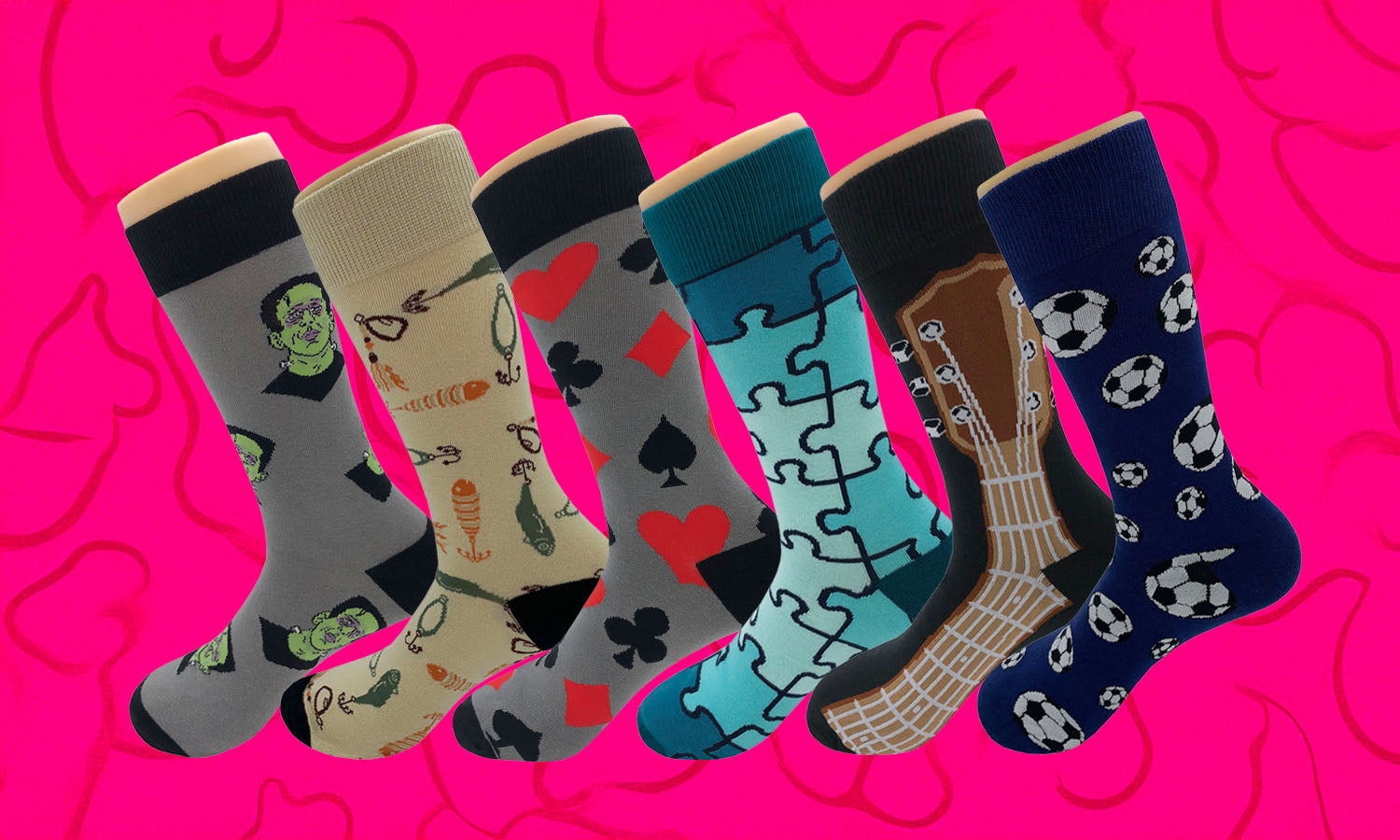 So Many Entertainment Pattern Socks