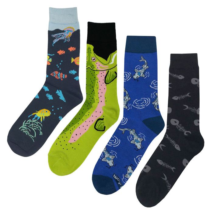 Fish Socks 4 Pack Sockfly