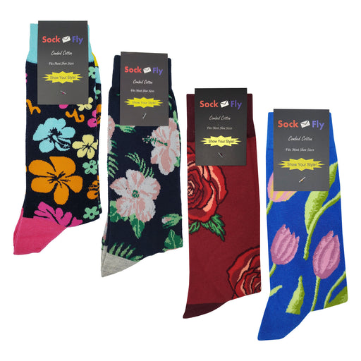 Flower Socks 4 Pack Sockfly 2
