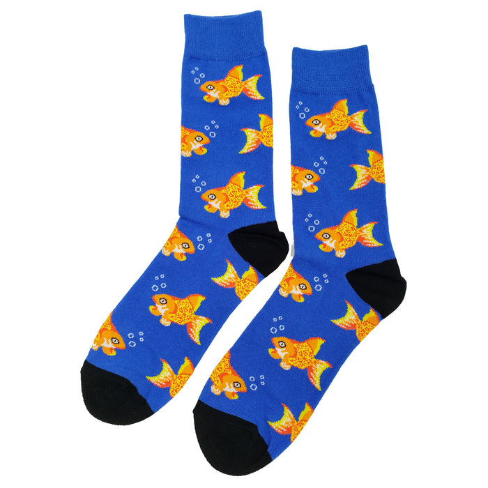 Fish Socks 4 Pack #2 - Fun and Crazy Socks at