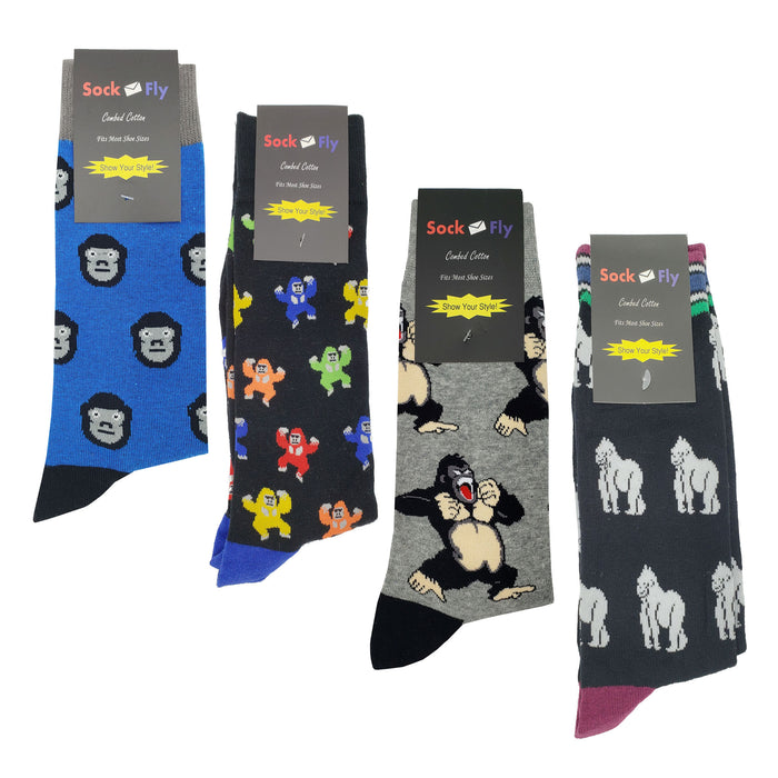 Gorilla Socks 4 Pack Sockfly 2