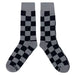 Gray Black Checker Socks Sockfly 2