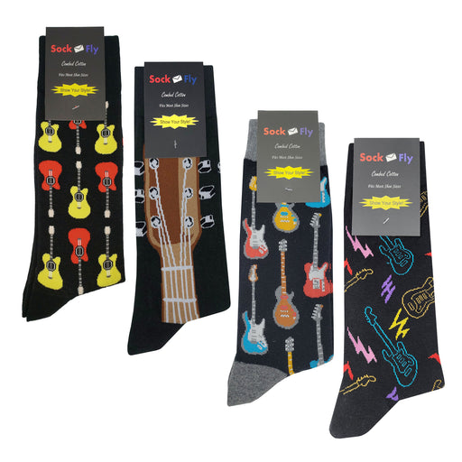 Guitar Socks 4 Pack Sockfly 2