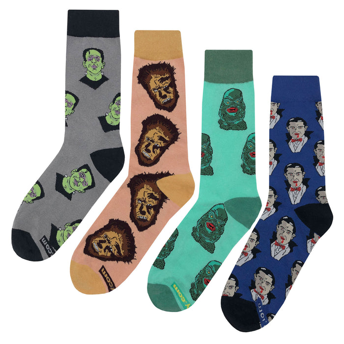 Movie Monster Socks 4 Pack Sockfly