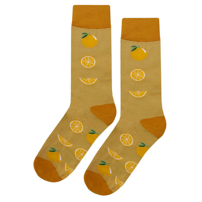 Orange Fruit Socks Sockfly 1