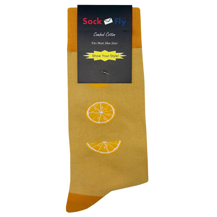 Orange Fruit Socks Sockfly 4