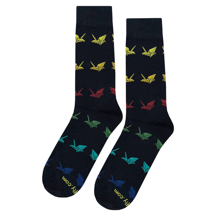 Paper Crane Socks Sockfly 1