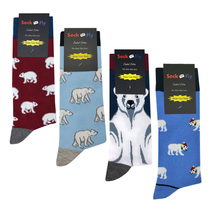 Polar Bear Socks 4 Pack Sockfly 2