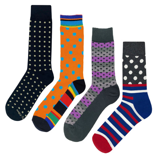 Polka Dot Socks 4 Pack #2 Sockfly
