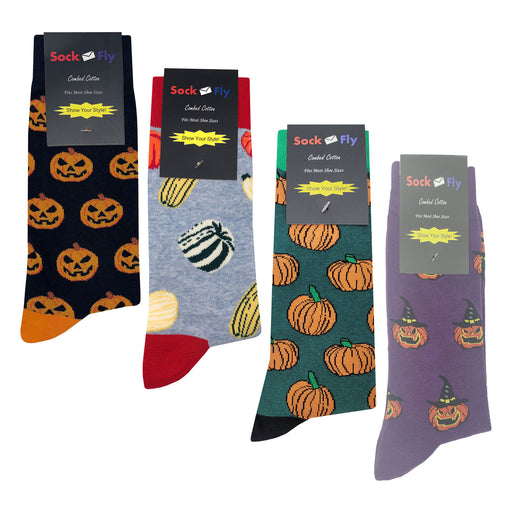 Pumpkin Socks 4 Pack Sockfly 2