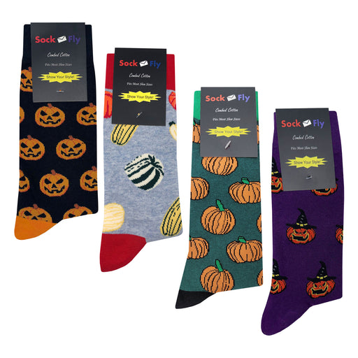 Pumpkin Socks 4 Pack Sockfly 2