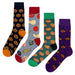 Pumpkin Socks 4 Pack Sockfly
