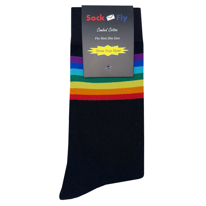 Rainbow Frenzy Socks Sockfly 4