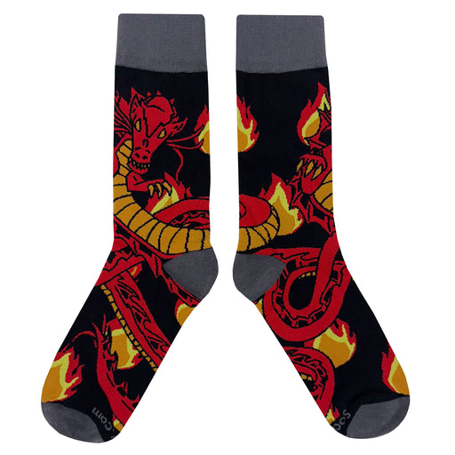 Red Dragon Socks Sockfly 2