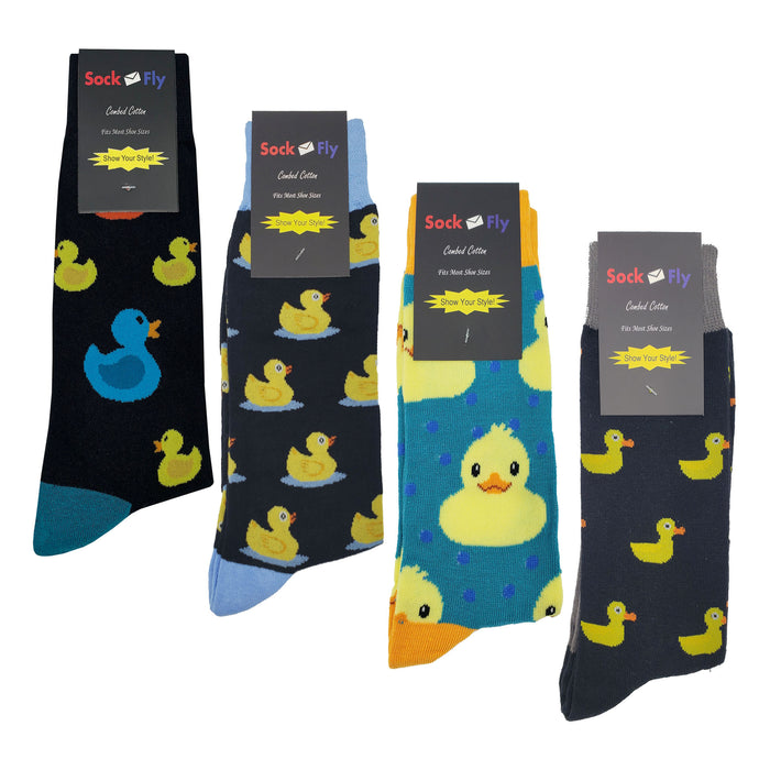 Rubber Duck Socks 4 Pack Sockfly 2