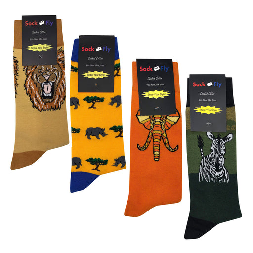 Safari Socks 4 Pack Sockfly 2